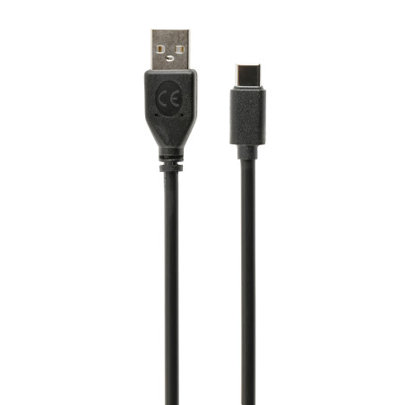 Gembird CCP-USB2-AMCM-6 Kabel / Adapter, 1,8 m, USB A, USB C, USB 2.0, Macho/Macho, Negro