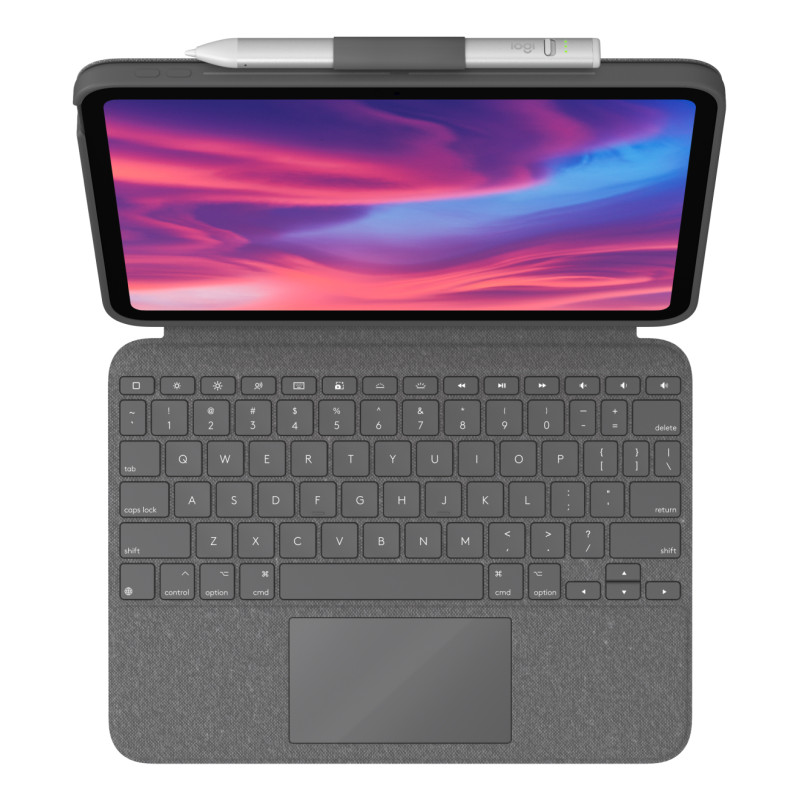 Logitech 920-011439 920-011439, QWERTY, Español, Touchpad, 1,8 cm, 1 mm, Apple