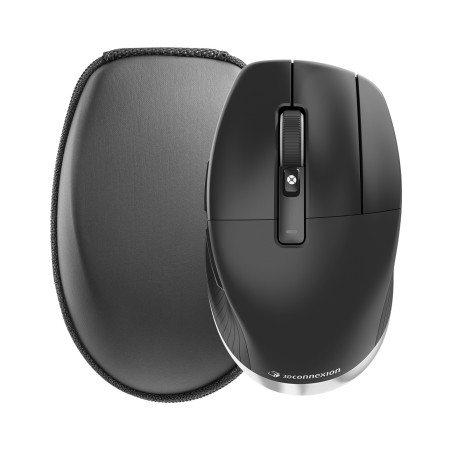 3Dconnexion 3DX-700116 3DX-700116, mano derecha, RF inalámbrico, 7200 DPI, Negro