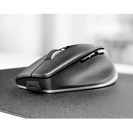 3Dconnexion 3DX-700116 3DX-700116, mano derecha, RF inalámbrico, 7200 DPI, Negro