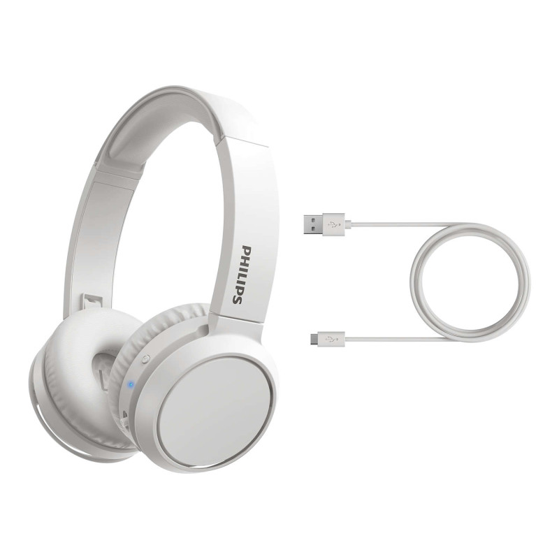 Philips TAH4205WT/00 4000 series TAH4205WT/00, Inalámbrico, Llamadas/Música, 20 - 20000 Hz, 150 g, Auriculares, Blanco