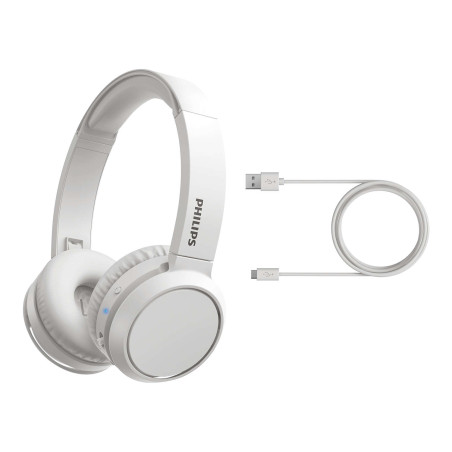 Philips TAH4205WT/00 4000 series TAH4205WT/00, Inalámbrico, Llamadas/Música, 20 - 20000 Hz, 150 g, Auriculares, Blanco