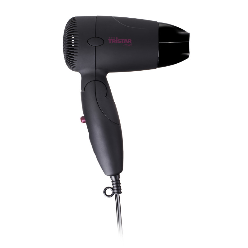 Tristar HD-2359 HD-2359 Secador de pelo, Negro, Violeta, Monocromo, Con agujero en la empuñadura para colgar, 1,7 m, 1200 W,