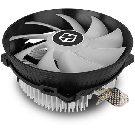 NOX NXHUMMERH123PRO Hummer H-123 PRO, Refrigerador de aire, 12 cm, 500 RPM, 1800 RPM, Negro