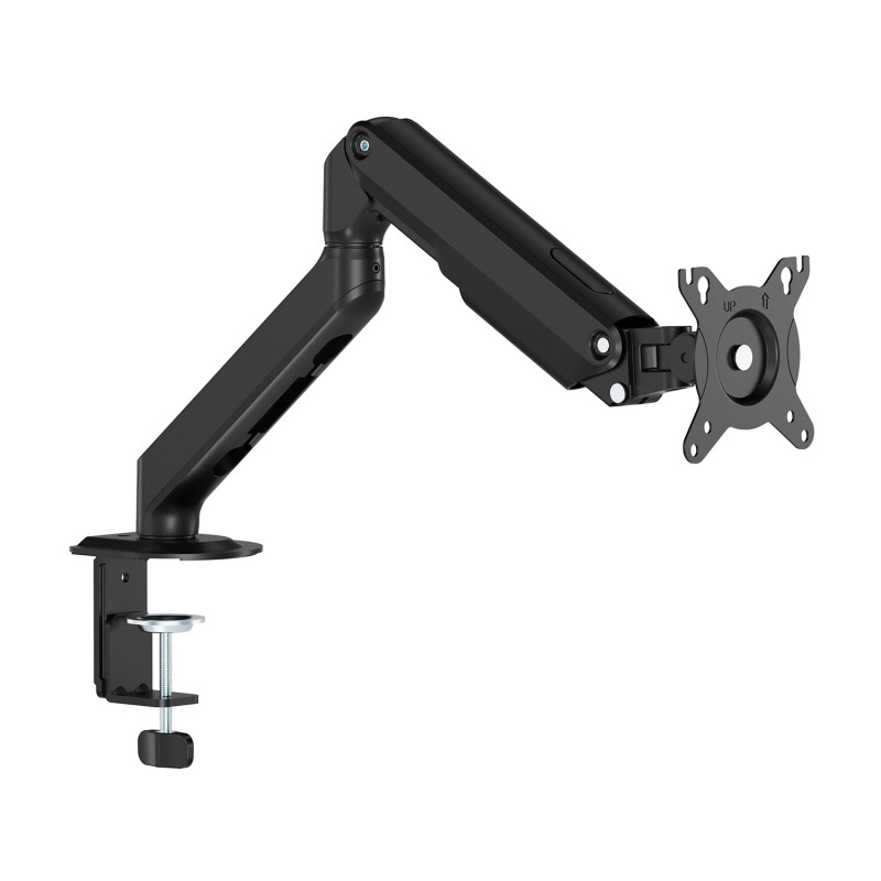 AISENS DT32TSR-447 Soporte de Mesa Eco Contrapeso Giratorio e Inclinable para Monitor/TV 9kg (3 Pivotes, 1 Brazo) de 17-32,