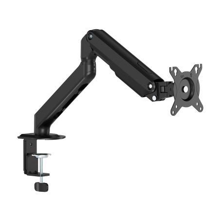 AISENS DT32TSR-447 Soporte de Mesa Eco Contrapeso Giratorio e Inclinable para Monitor/TV 9kg (3 Pivotes, 1 Brazo) de 17-32,