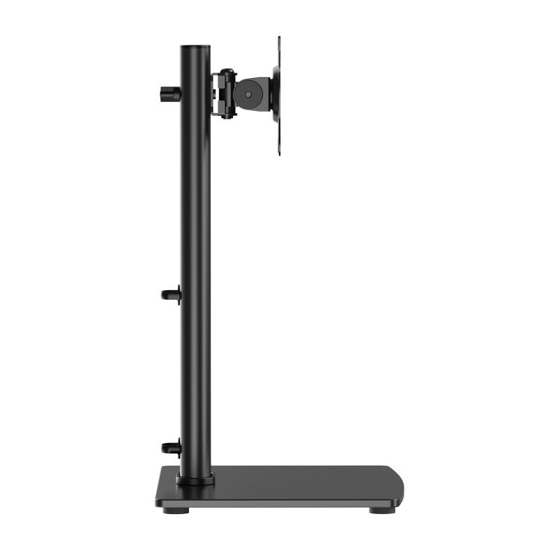 AISENS DT34TSR-457 Soporte de Mesa Con Peana Eco Giratorio e Inclinable para Monitor/TV 12kg de 17-34, Negro, Independiente, 12
