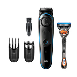 Braun BT3240 BT3240, Lavable, Batería, Negro, Azul