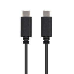 Nanocable 10.01.2302 USB 2.0, 2m, 2 m, USB C, USB C, USB 2.0, Hembra/Hembra, Negro 2