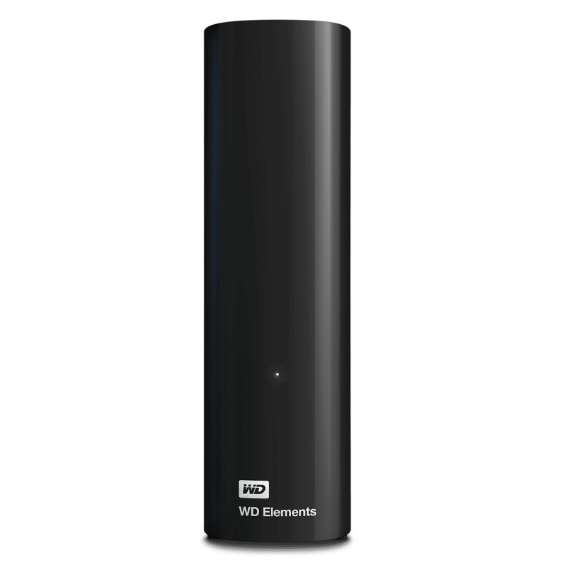 Western Digital WDBWLG0160HBK-EESN Elements WDBWLG0160HBK-EESN, 16 TB, 2.0/3.2 Gen 1 (3.1 Gen 1), Negro