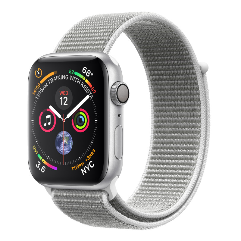Apple MU6C2TY/A Watch Series 4, OLED, Pantalla táctil, 16 GB, Wifi, GPS (satélite), 36,7 g