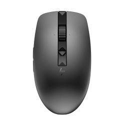 HP 1D0K2AA Ratón inalámbrico multidispositivo 635, Ambidextro, RF Wireless + Bluetooth, 1200 DPI, Negro