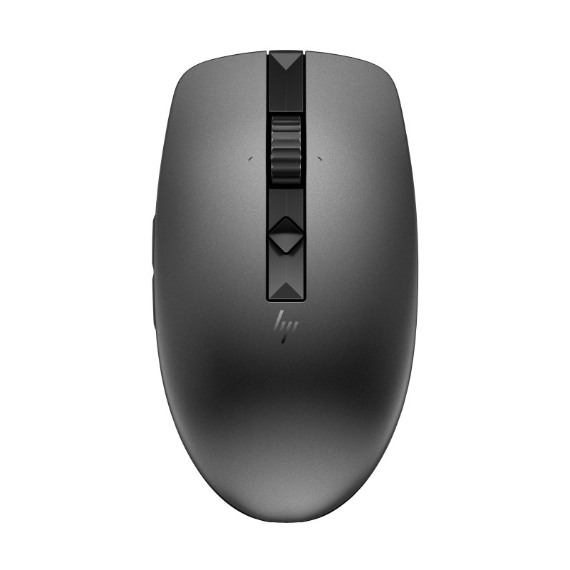 HP 1D0K2AA Ratón inalámbrico multidispositivo 635, Ambidextro, RF Wireless + Bluetooth, 1200 DPI, Negro