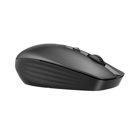 HP 1D0K2AA Ratón inalámbrico multidispositivo 635, Ambidextro, RF Wireless + Bluetooth, 1200 DPI, Negro