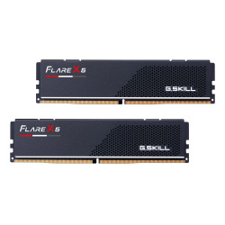 G.Skill F5-6000J3636F32GX2-FX5 Flare X5 F5-6000J3636F32GX2-FX5, 64 GB, 2 x 32 GB, DDR5, 6000 MHz, 288-pin DIMM