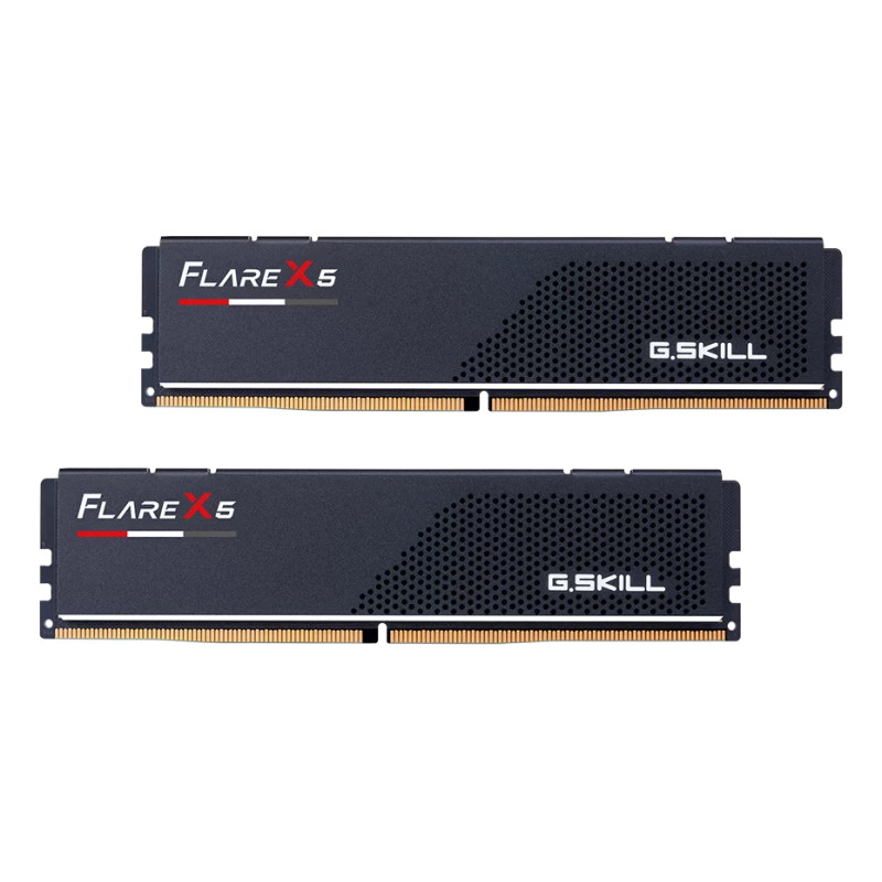 G.Skill F5-6000J3636F32GX2-FX5 Flare X5 F5-6000J3636F32GX2-FX5, 64 GB, 2 x 32 GB, DDR5, 6000 MHz, 288-pin DIMM