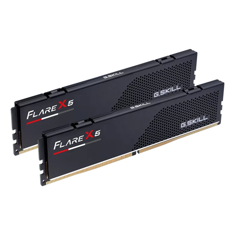 G.Skill F5-6000J3636F32GX2-FX5 Flare X5 F5-6000J3636F32GX2-FX5, 64 GB, 2 x 32 GB, DDR5, 6000 MHz, 288-pin DIMM