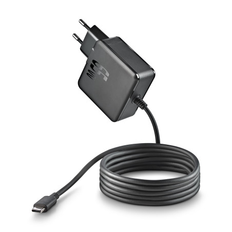NGS NGS-ACCESORIOS-0364 GAN 65W-C, Interior, Corriente alterna, 20 V, 3 A, 1,5 m, Negro
