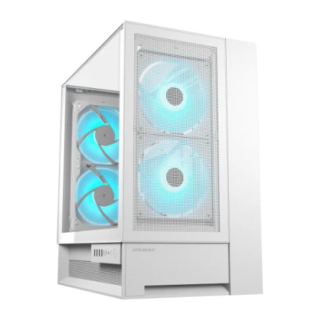 COUGAR 382WA30.0002 CGR-2WA3W-RGB, Midi Tower, PC, Blanco, ATX, micro ATX, Mini-ITX, 17 cm, 38 cm