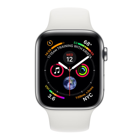 Apple MTX02TY/A Watch Series 4, OLED, Pantalla táctil, 16 GB, Wifi, GPS (satélite), 47,9 g