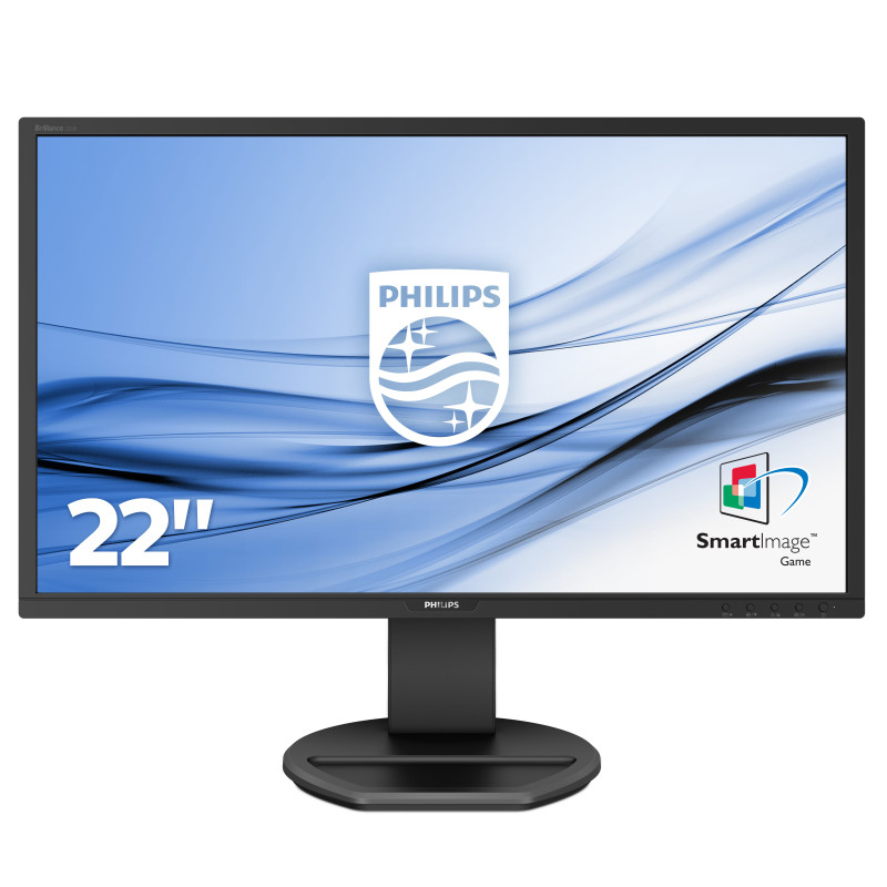Philips 221B8LJEB/00 B Line Monitor LCD 221B8LJEB/00, 54,6 cm (21.5"), 1920 x 1080 Pixeles, Full HD, LED, 1 ms, Negro