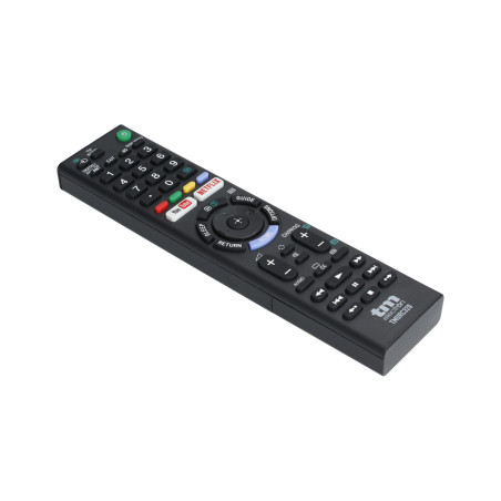 TM Electron TMURC320 TMURC320, TV, IR inalámbrico, Pulsadores/Rueda, Negro