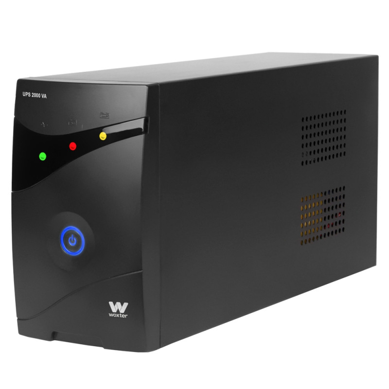 Woxter PE26-162 UPS 2000 VA, Línea interactiva, 2 kVA, 1200 W, Seno, 81 V, 300 V