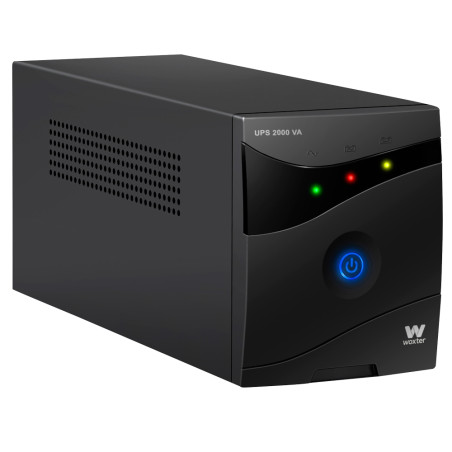 Woxter PE26-162 UPS 2000 VA, Línea interactiva, 2 kVA, 1200 W, Seno, 81 V, 300 V