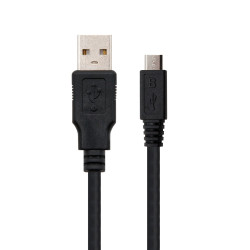 Nanocable 10.01.0503 10.01.0503, 3 m, USB A, Micro-USB B, USB 2.0, Macho/Macho, Negro 2