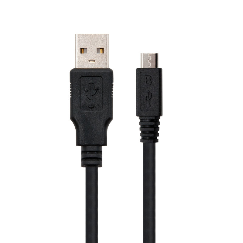 Nanocable 10.01.0503 10.01.0503, 3 m, USB A, Micro-USB B, USB 2.0, Macho/Macho, Negro