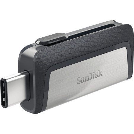 SanDisk SDDDC2-128G-G46 Ultra Dual Drive USB Type-C, 128 GB, USB Type-A / USB Type-C, 3.2 Gen 1 (3.1 Gen 1), Deslizar, 9,1 g,