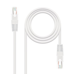 Nanocable 10.20.0105-W 10.20.0105-W, 5 m, Cat5e, U/UTP (UTP), RJ-45, RJ-45, Blanco