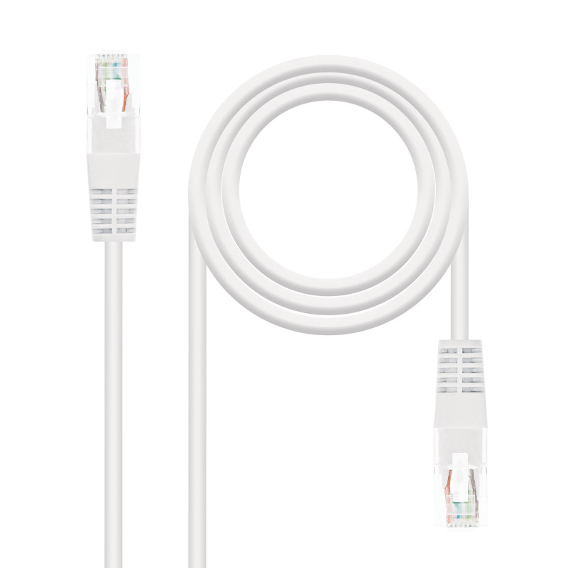 Nanocable 10.20.0105-W 10.20.0105-W, 5 m, Cat5e, U/UTP (UTP), RJ-45, RJ-45, Blanco