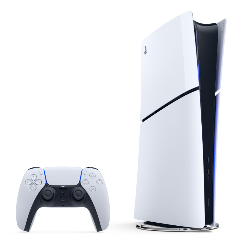 Sony 1000049749 PlayStation 5 Digital Edition, PlayStation 5, Negro, Blanco, 16384 MB, GDDR6, 448 GB/s, AMD