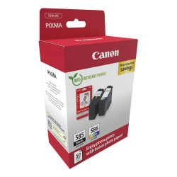 Canon 6205C004 PG-585/CL-586 PVP, Negro, Cian, Magenta, Amarillo, 2 pieza(s), Pack formato ahorro para impresión fotográfica 2