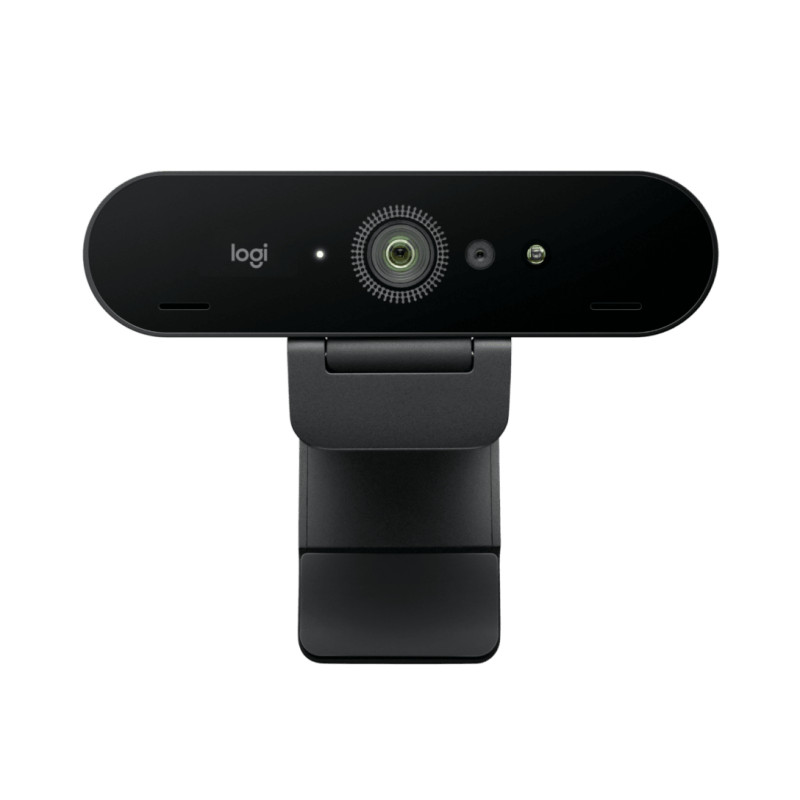 Logitech 960-001718 BRIO 4K, 13 MP, 4096 x 2160 Pixeles, 4K Ultra HD, 90 pps, 1280x720@90fps, 1920x1080@60fps, 4096x2160@30fps,