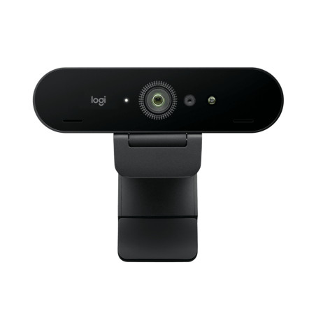 Logitech 960-001718 BRIO 4K, 13 MP, 4096 x 2160 Pixeles, 4K Ultra HD, 90 pps, 1280x720@90fps, 1920x1080@60fps, 4096x2160@30fps,