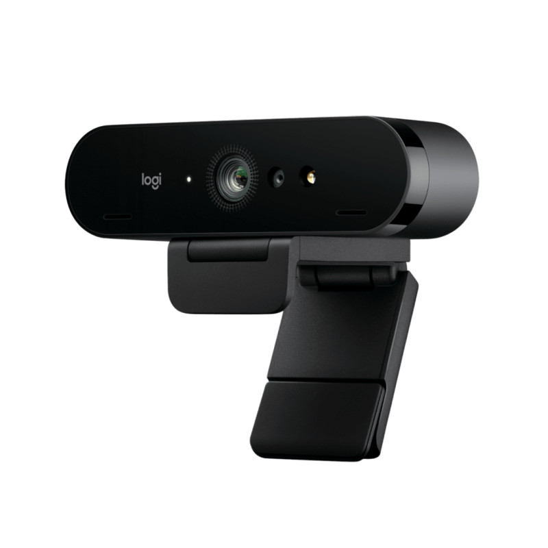 Logitech 960-001718 BRIO 4K, 13 MP, 4096 x 2160 Pixeles, 4K Ultra HD, 90 pps, 1280x720@90fps, 1920x1080@60fps, 4096x2160@30fps,