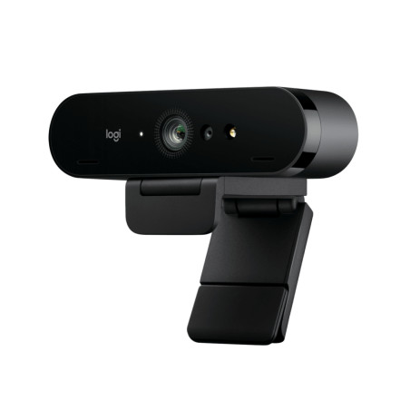 Logitech 960-001718 BRIO 4K, 13 MP, 4096 x 2160 Pixeles, 4K Ultra HD, 90 pps, 1280x720@90fps, 1920x1080@60fps, 4096x2160@30fps,