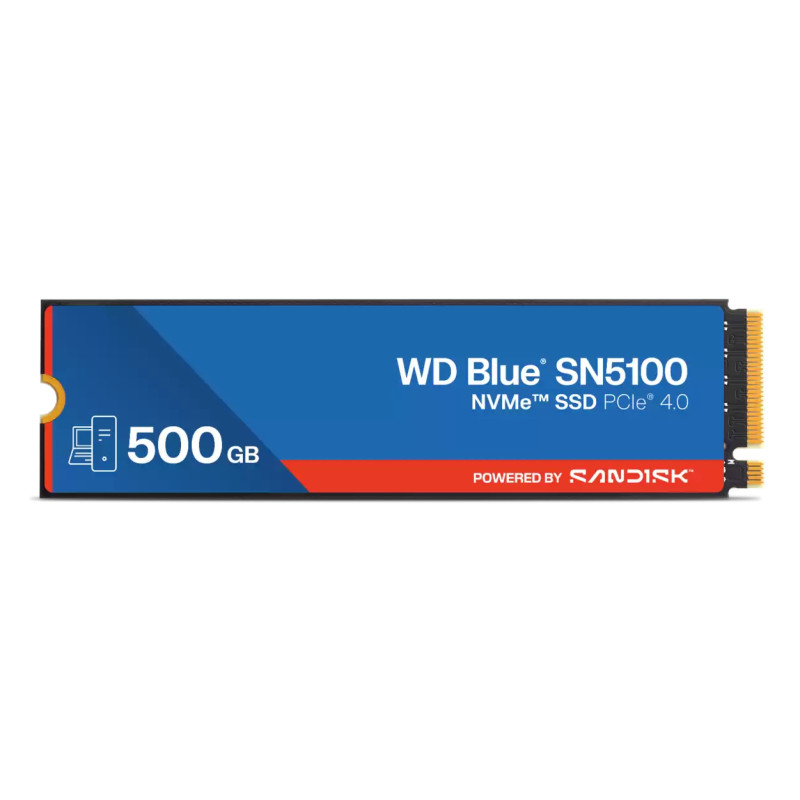 Western Digital WDS500G5B0E-00CPE0 WD Blue SN5100, 500 GB, M.2, 6600 MB/s