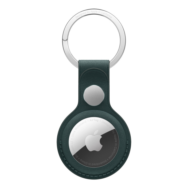 Apple MA7J4ZM/A MA7J4ZM/A, Funda, Verde, Apple, FineWoven, Acero inoxidable, AirTag, 34 g