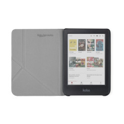 Rakuten Kobo N365-AC-BK-E-PU SleepCover, Folio, Negro, Kobo, 15,2 cm (6"), Clara Colour / Clara BW, 15,2 cm (6") 2