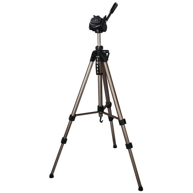 Hama 00004464 | Trípode para cámaras réflex, regulable desde 69-185 cm, ligero, de aluminio, con funda de transporte, color