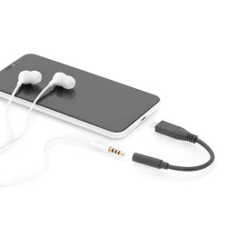 Digitus AK-300321-002-S Adaptador/conversor de audio USB-C, USB-C/conector - clavija/toma de 3,5 mm, 0,2 m, USB C, 3,5mm, 2