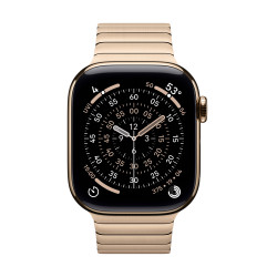 Apple MXMC3ZM/A MXMC3ZM/A, Grupo de rock, Reloj inteligente, Oro, Apple, Apple Watch Models 38mm 40mm 41mm 42mm, Acero
