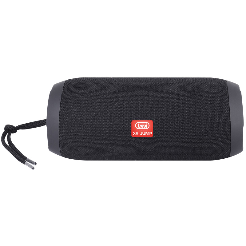 Trevi 0XR084P00 XR 84 Plus, 5 W, Inalámbrico, MicroUSB, USB Tipo C, Altavoz portátil estéreo, Negro, Cilindro