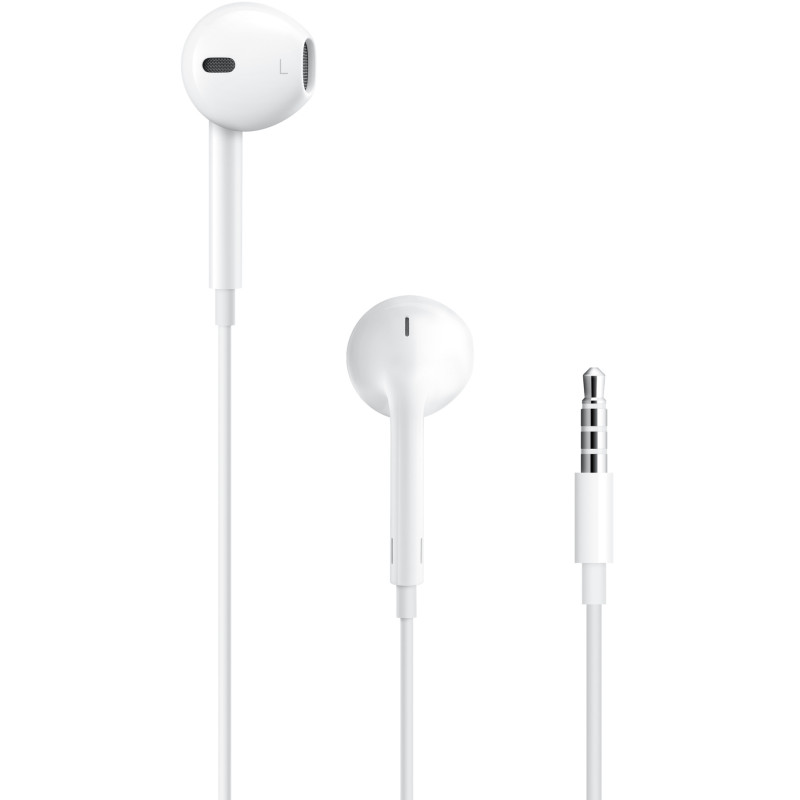 Apple MWU53ZM/A EarPods, Alámbrico, Música/uso diario, Auriculares, Blanco