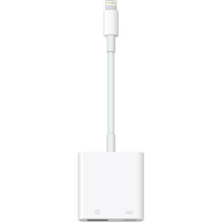 Apple MX5J3ZM/A MX5J3ZM/A, Lightning, USB 3.2 Gen 1 (3.1 Gen 1) Type-A, Blanco, Cable redondo, iPhone 14 Pro; iPhone 14 Pro