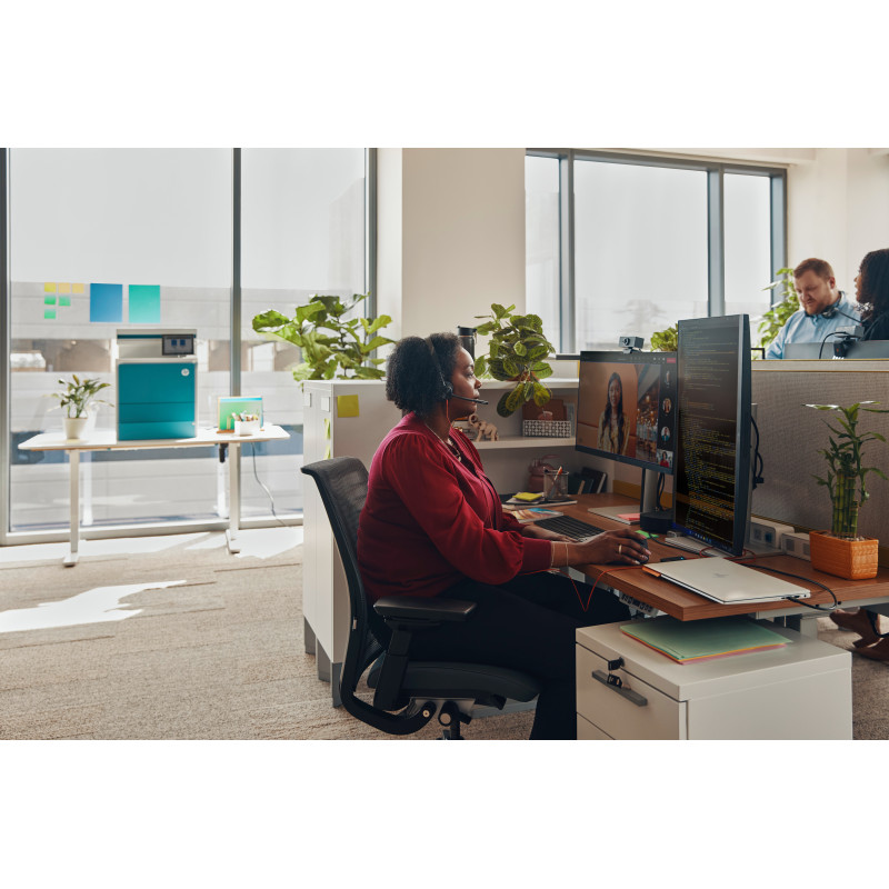 HP Poly 8X218AA Auriculares monoaurales Poly Blackwire 3315 con certificación Microsoft Teams USB-C + Conector de 3,5 mm +