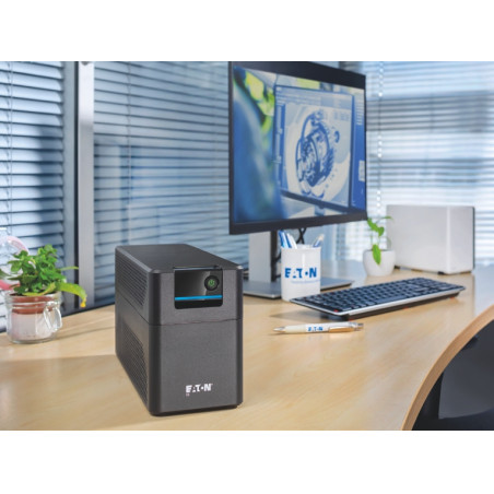 Eaton 5E2200UI 5E Gen2 2200 USB, Línea interactiva, 2,2 kVA, 1200 W, 220 V, 240 V, 50/60 Hz